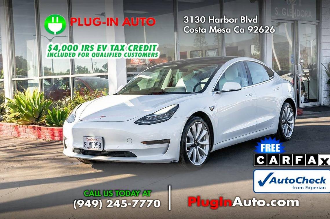 TESLA MODEL 3 2019 5YJ3E1EB6KF450979 image